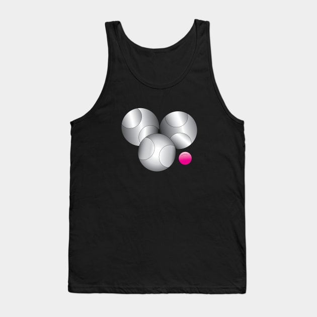 Petanque Boules Tank Top by Urtype